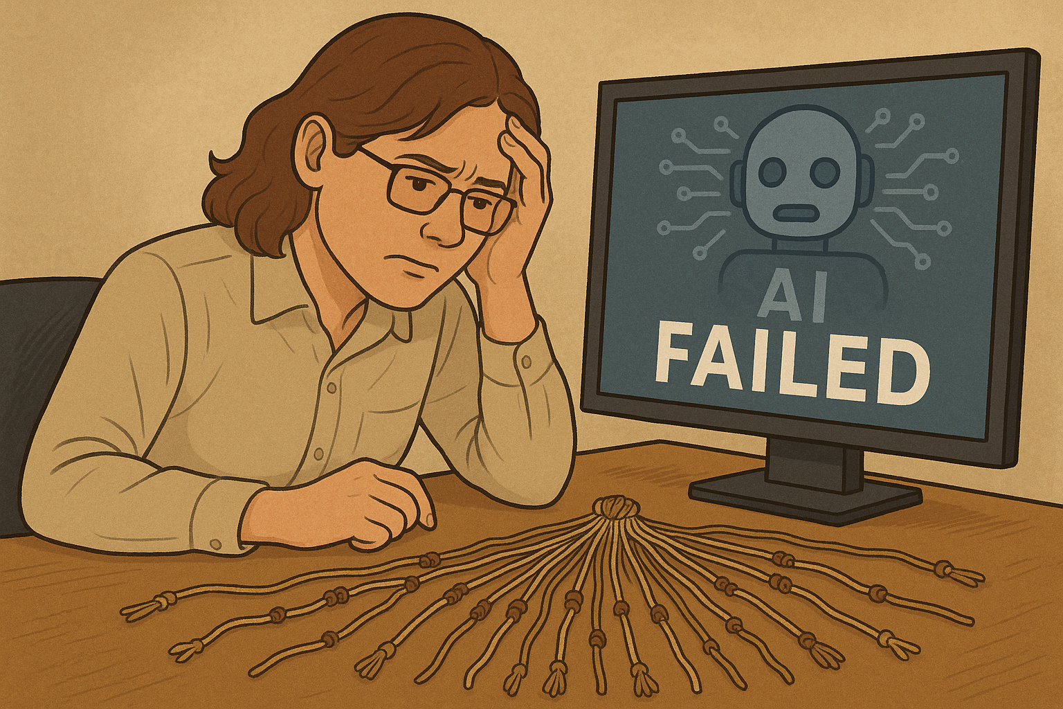 ¿Podemos utilizar la IA para descifrar los khipu?