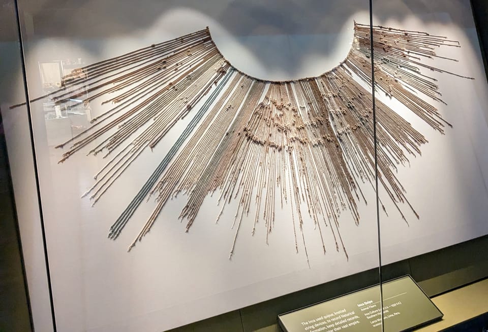 Visitar un khipu en Sydney